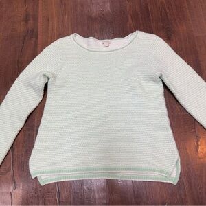J. Crew Chevron Stitch Sweater Women’s Medium